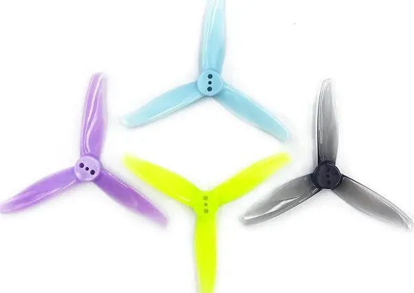 16Pcs GEMFAN 3016 3Inch Propeller 3-Blade Props1.5Mm Hole for 1108~1303 Motor FP