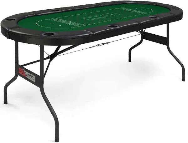 Pexmor Foldable 8 Player Poker Table