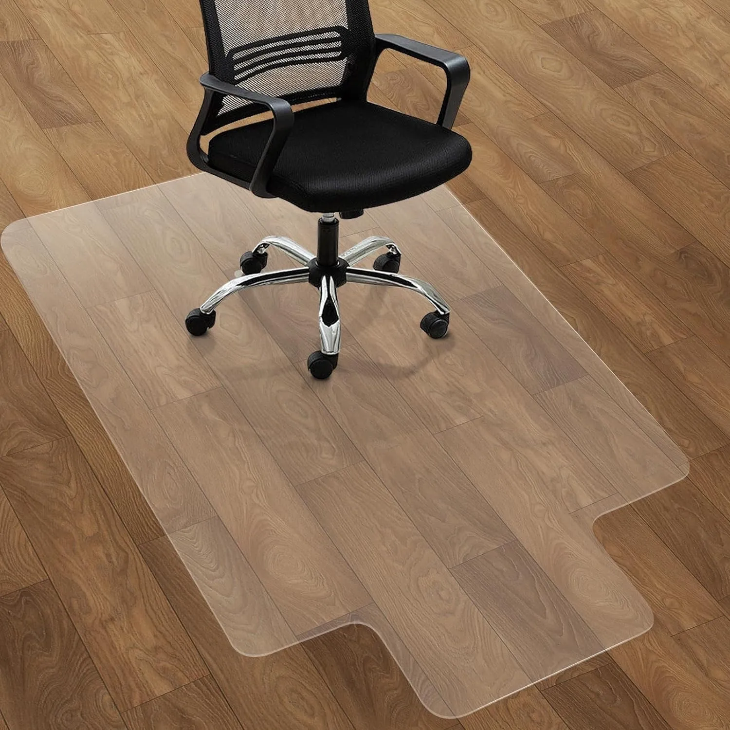 MammyGol Office Chair Mat for Hard Wood Floors 36"x47" Heavy Duty Floor Protector Easy Clean