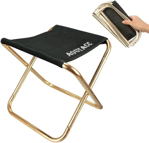 Aoutacc Ultralight Portable Folding Camping Stool