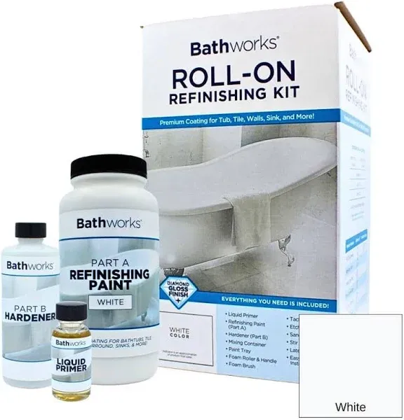 20 oz. DIY Bathtub and Tile Refinishing Kit- Bone