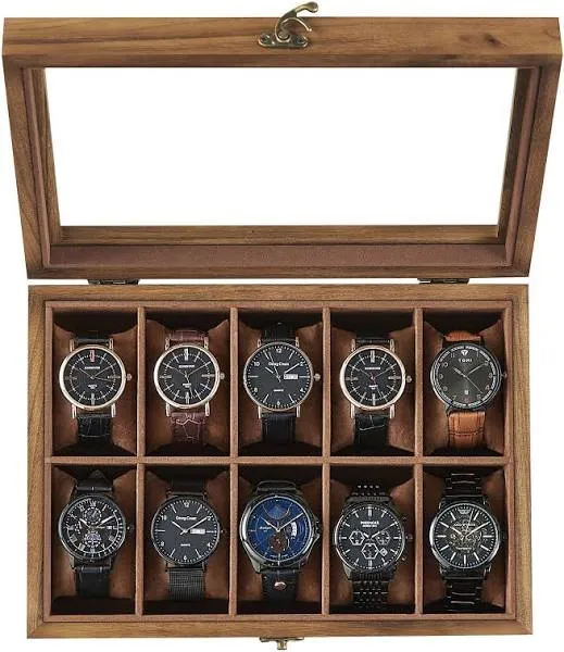 SONGMICS Watch Box 10-Slot