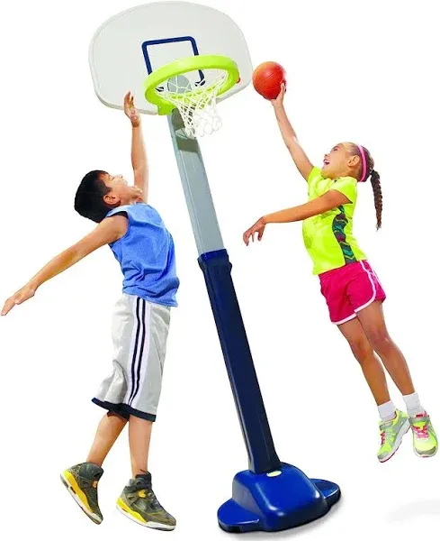 Pro Basketball Set Basketball Hoop Backboard Adjustable Heights Portable Child