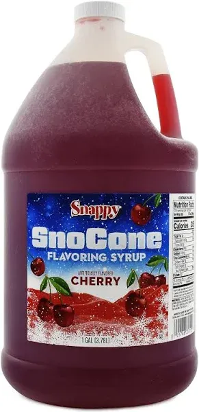 Cherry Snappy Snow Cone Syrup