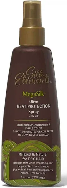 Silk Elements MegaSilk Olive Heat Protection Spray