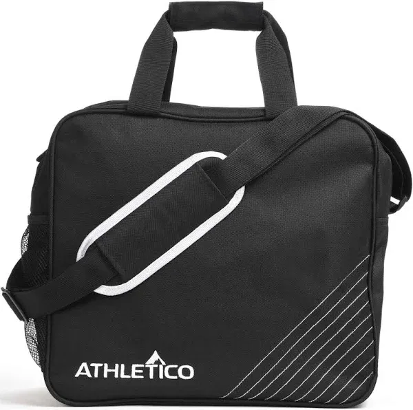 Athletico Essential Bowling Bag - Single Ball Tote One Size, Black  NEW