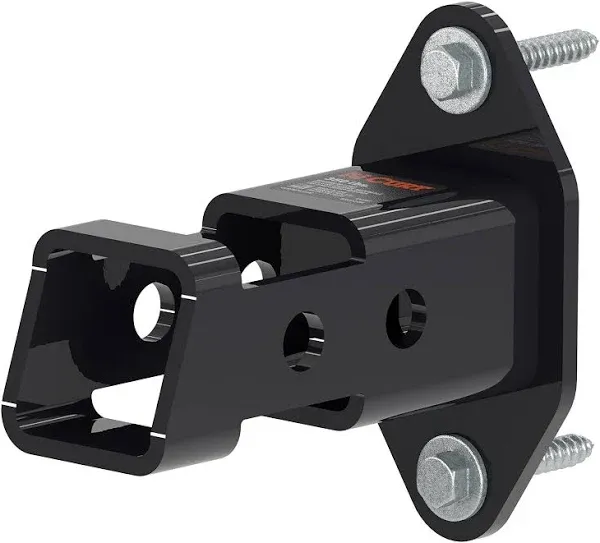 CURT 45069 Hitch Accessory Wall Mount, 2-Inch Receiver Black