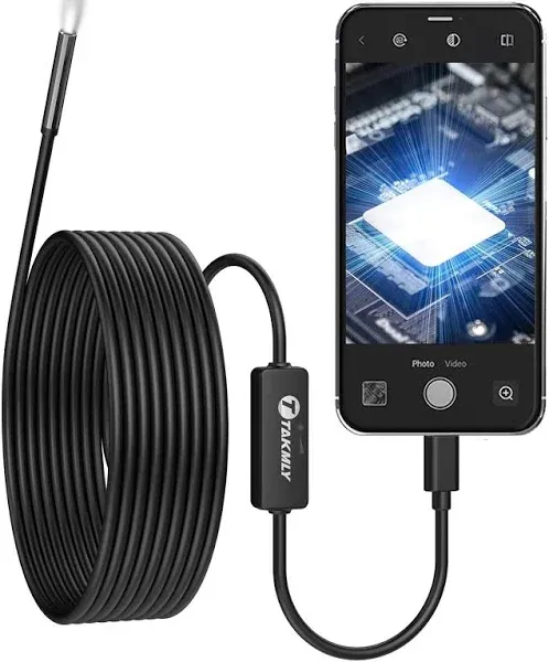 USB Endoscope for OTG Android phone 5.5 mm  Borescope Inspection Snake Camera