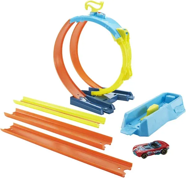 Hot Wheels Split Loop Pack, Track Builder Series 