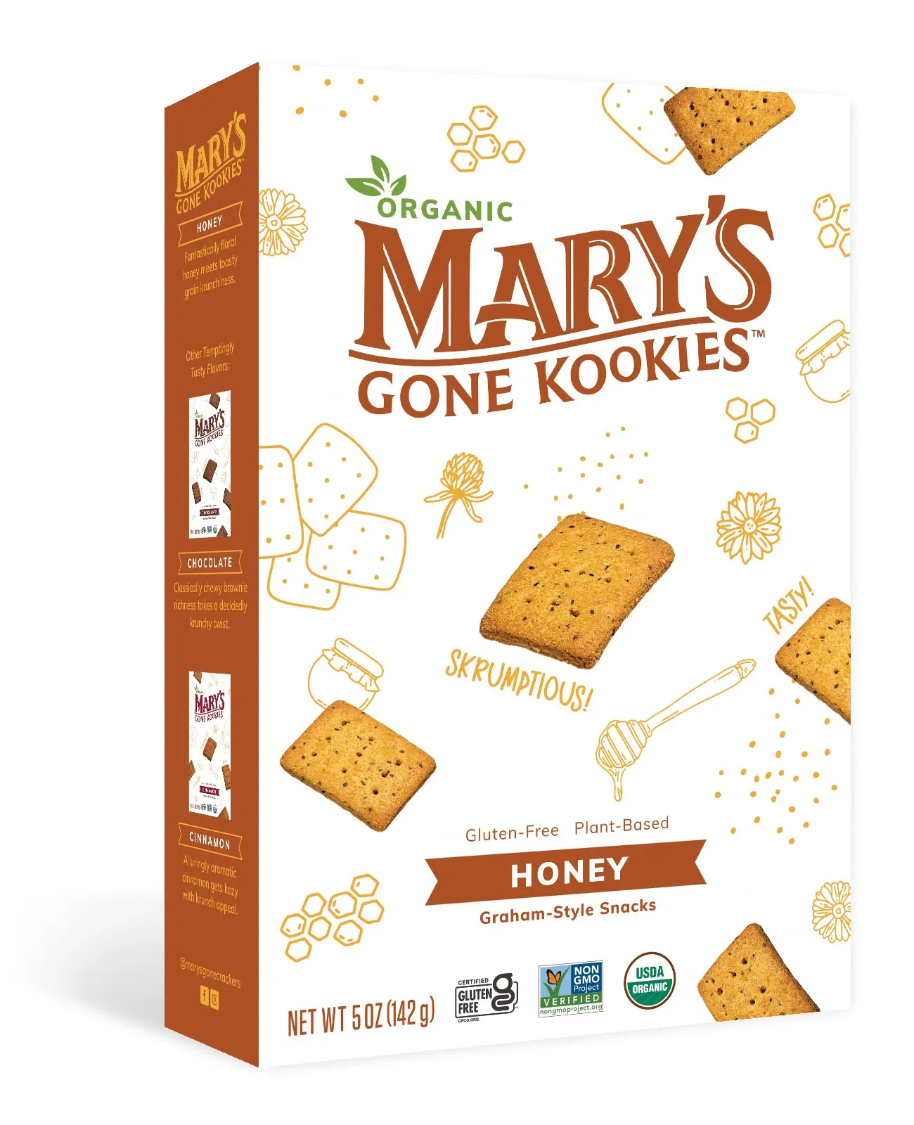 Mary's Gone Kookies Graham-Style Snacks