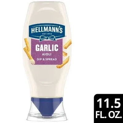 Hellmann's Garlic Dip & Spread Garlic Aioli