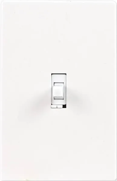 Enbrighten Z-Wave Plus In-Wall Smart Toggle Dimmer 700 Series White