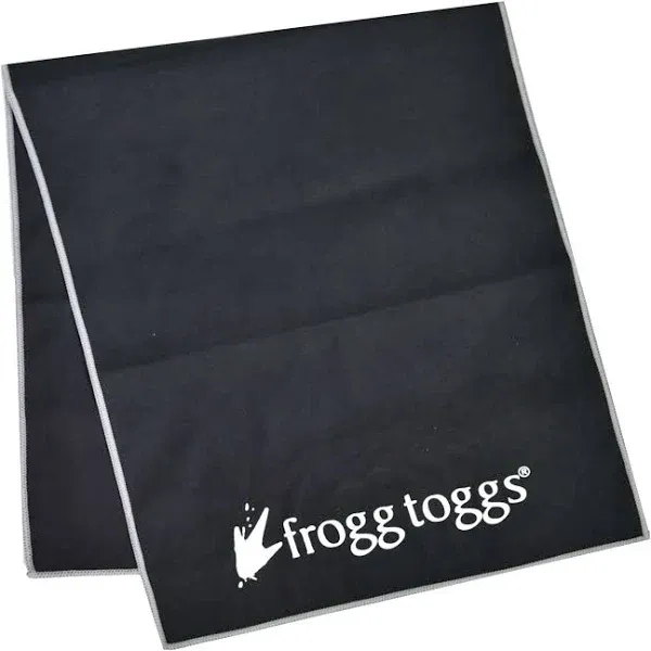 Frogg Toggs Chilly Pad Pro Microfiber Cooling Towel - Black