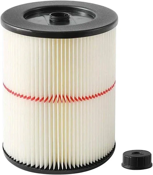 Replacement Filters 17816 Compatible with Shop Vac Craftsman 9-17816, Fits Most 5 Gallon and Larger Wet/Dry Vacs