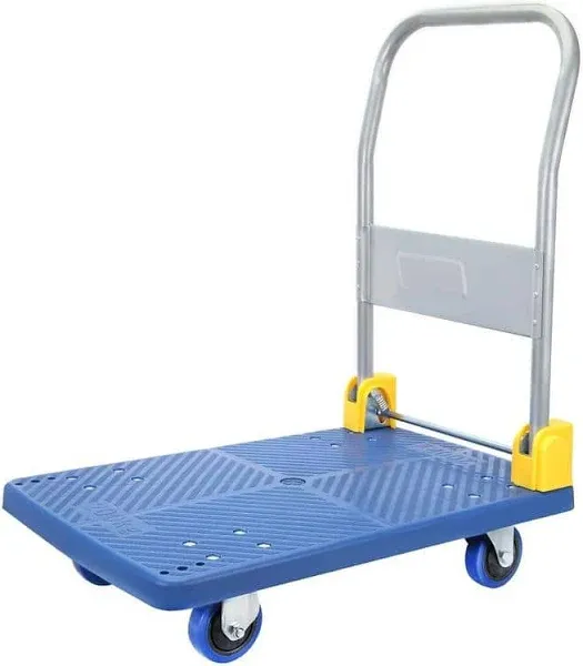 Foldable Push Hand Cart Platform Truck