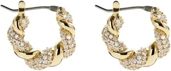 Ana Luisa Jewelry Twisted Hoop Earrings