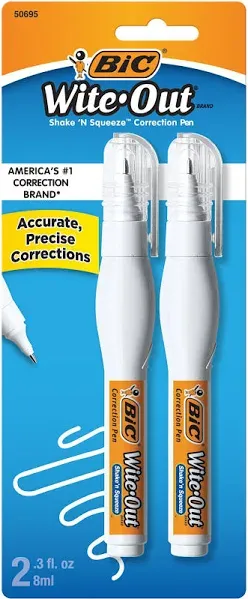 BIC Wite-Out Shake n Squeeze Correction Pen