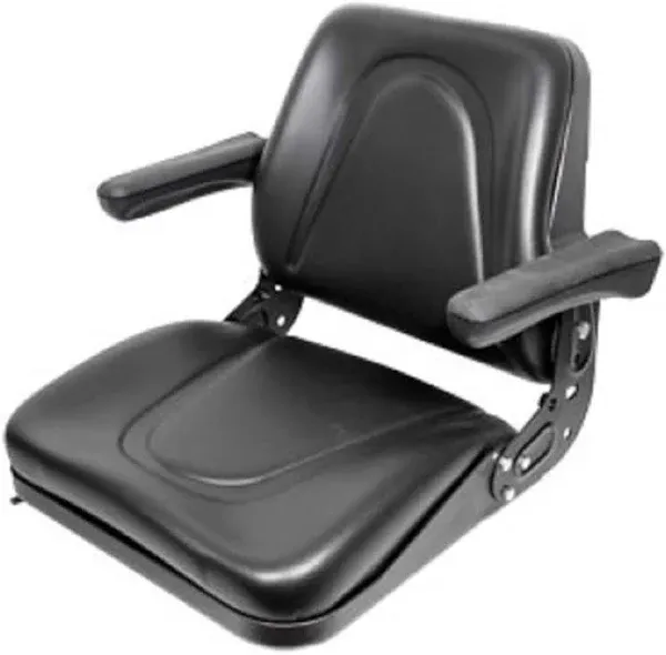 A & I Universal Lawn Mower Seat - Black, Model V-930