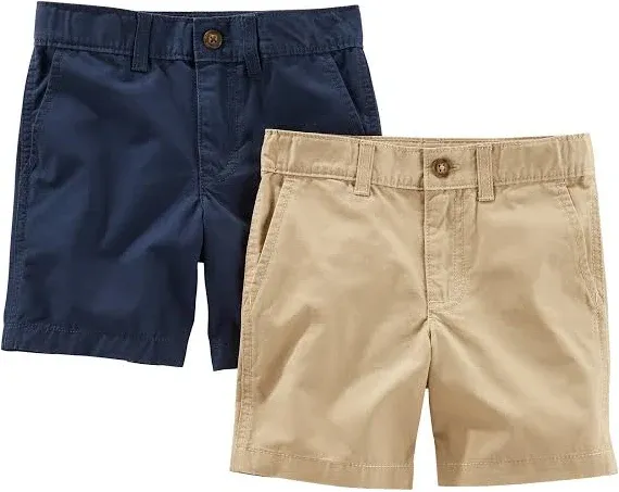 Simple Joys by Carter's Boys' Flat Front Shorts