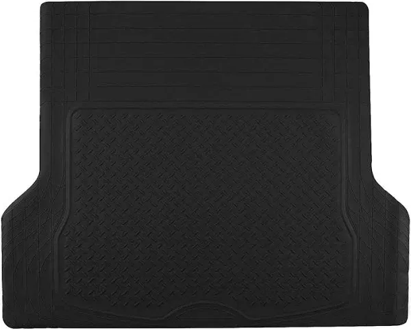 Trunk Cargo Floor Mats for Auto SUV Van  Rubber Gray