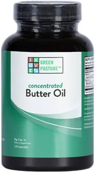 Concentrated Butter Oil 120 Capsules