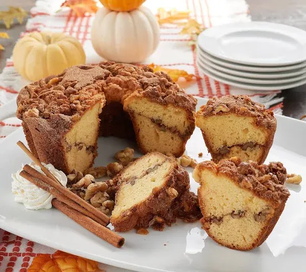 My Grandma's Cinnamon Walnut Coffee Cake