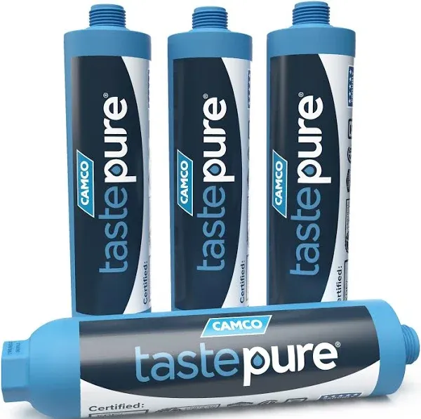 TastePure KDF Water Filter RV Hose Protector System Camping High flow 4 Pack New