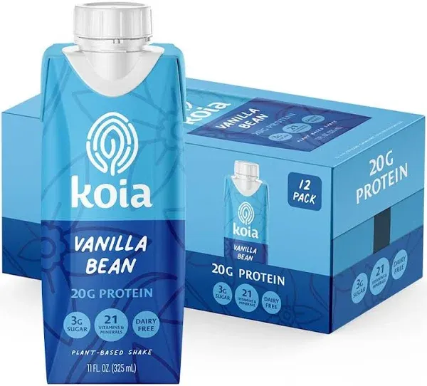 Koia Vanilla Bean Protein Plant-Based Shake