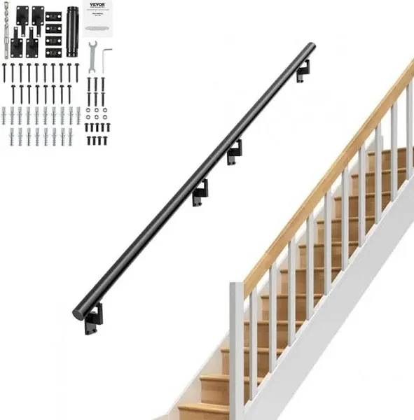 Vevor SNLZYX12FT5CM7<wbr/>RZ1V0 12 ft. Handrail Stair Railing