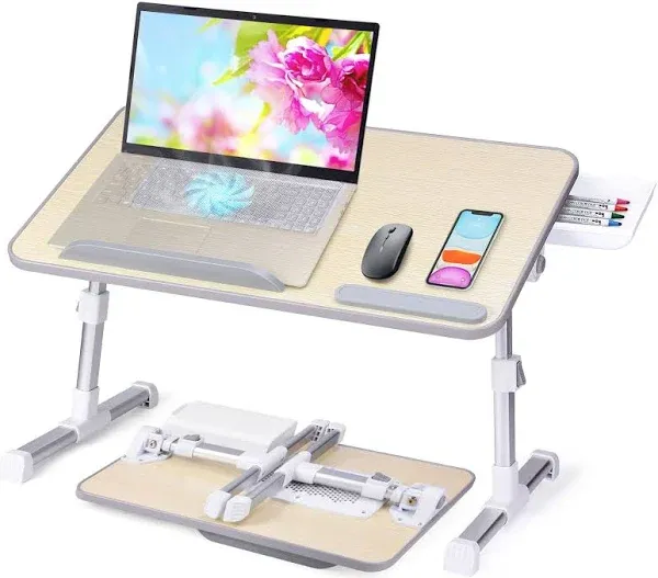 Laptop Desk Adjustable Laptop Stand Foldable Bed Table Portable Lap Desk Folding