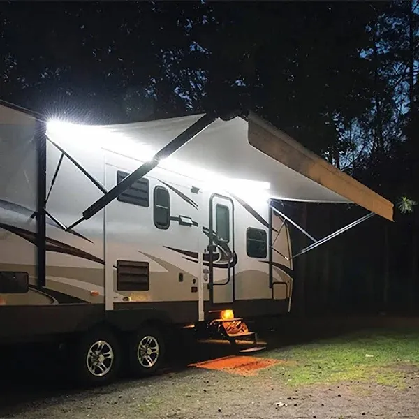 12V 5M Outdoor Awning Lighting Kit - Easy Install RV &amp; Camping Lighting Solution