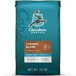 Caribou Coffee Caribou Blend Ground Coffee, Premium Medium Roast, 100% Arabica