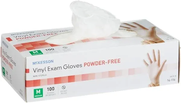 McKesson Vinyl Exam Glove