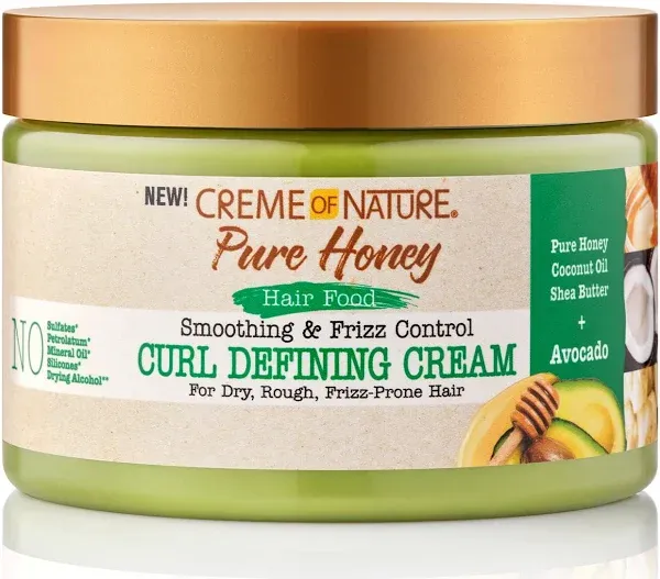 Creme of Nature Pure Honey Hair Food Curl Defining Cream