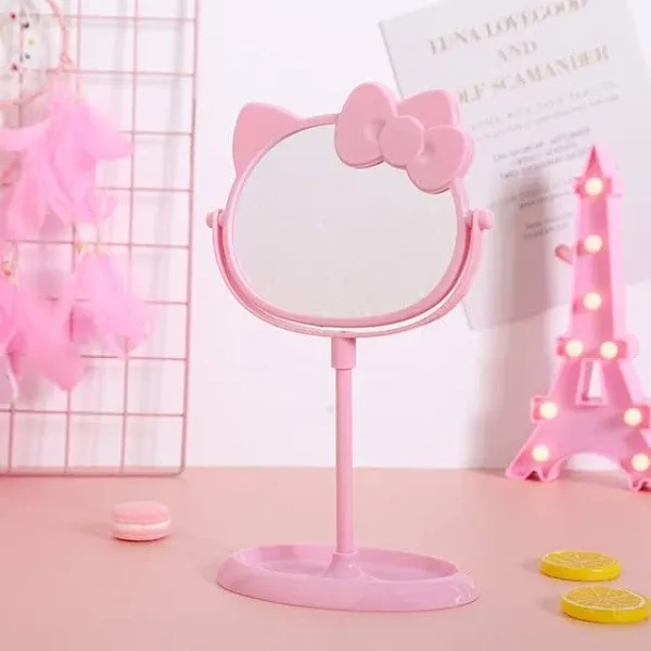 Hot Selling Kt Kawaii Cat Head Modeling Makeup Mirror Multifunctional Rotating Double Sided Mirror Pink Bowknot Cosmetic Mirror - Buy Hot Selling Kawaii Cat Head Modeling Makeup Mirror Multifunctional Rotating Double Sided Mirror Pink Bowknot Cosmetic Mirror
custom Compact Mirror Dressing Stand Table Mirror Lightup Cosmetic Makeup Hello Kitty Vanity Mirror
hot Sale Multifunction Desktop Fashion Cat Shape One Side Mirror Cosmetic Makeup Mirror For Girls Product on Alibaba.com