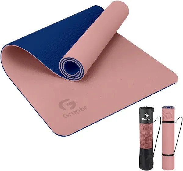 Yoga Mat Non Slip, Eco Friendly Fitness Exercise Mat with Carrying Strap,Pro Yog