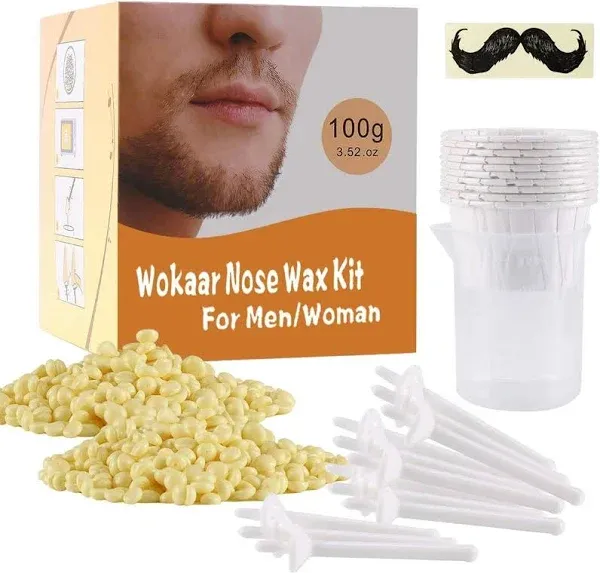 Nose Wax Hair Removal Wax Kit