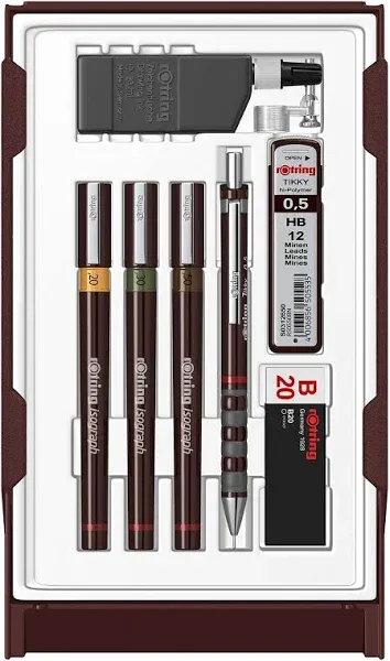 Rotring Isograph Master Set (0.2mm, 0.3mm, 0.5mm)