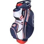 Sun Mountain 2024 C-130 Cart Bag PORT-RUSH Red