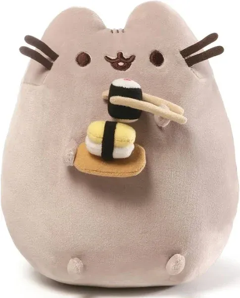 GUND Pusheen Sushi Snackable Stuffed Plush 2021 NWT