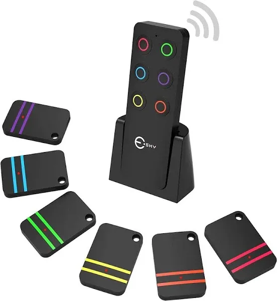 Key Finder Wallet Tracker Key Finders &amp; Trackers with 80dB Noise Sound 6 Receive