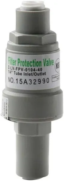 iSpring 14702 APR40 Pressure Regulator Filter Protection Valve with 1/4" Quick Connect