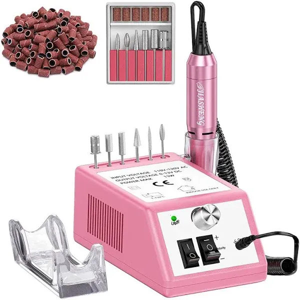 JIASHENG Professional Nail Drill 20000rpm Electric Nail Drill Machine Electronic Nail File Drills for Acrylic Nails Gel Nails Manicure Pedicure