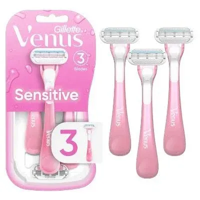 Gillette Venus Sensitive Disposable Razors 3 Pack