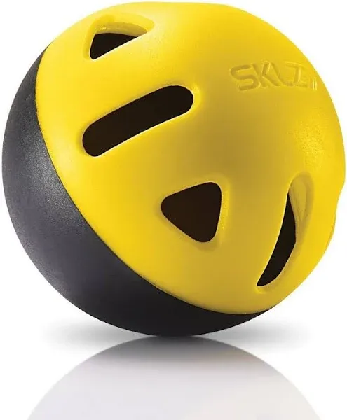 SKLZ Impact Practice Baseballs - Black/Yellow