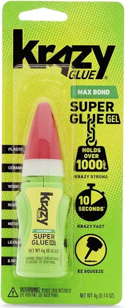 Krazy Glue Max Bond Gel EZ Squeeze 4 g