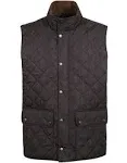 Barbour Blue Quilted Sleeveless Jacket - Men's Knitwear