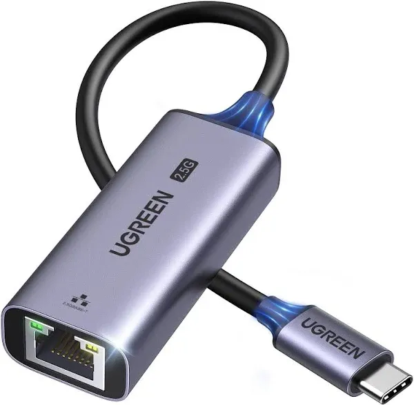 UGREEN USB C to Ethernet Adapter 1000Mbps RJ45 Driver-Free