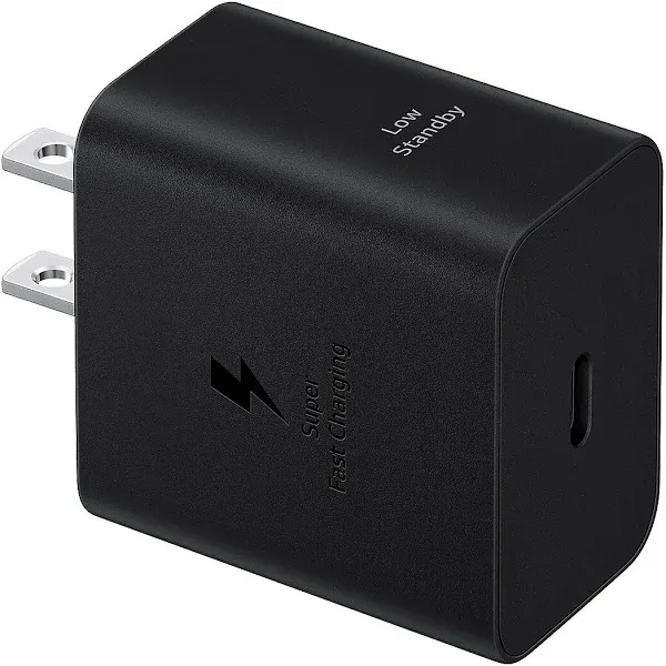 ✅Samsung USB-C Fast Charging Wall Charger - Black, 45W w/ 3.3FT Charging Cable✅  | eBay