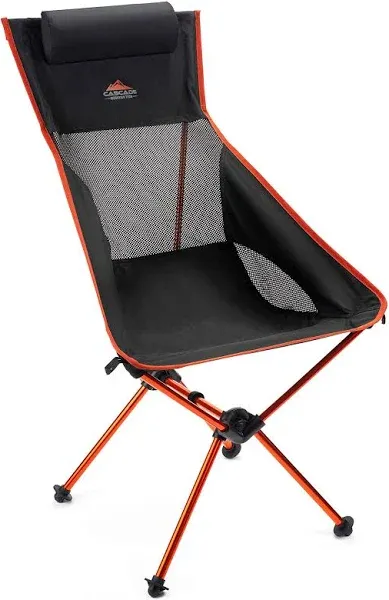 Cascade Mountain Tech Ultralight High Back Camp Chair